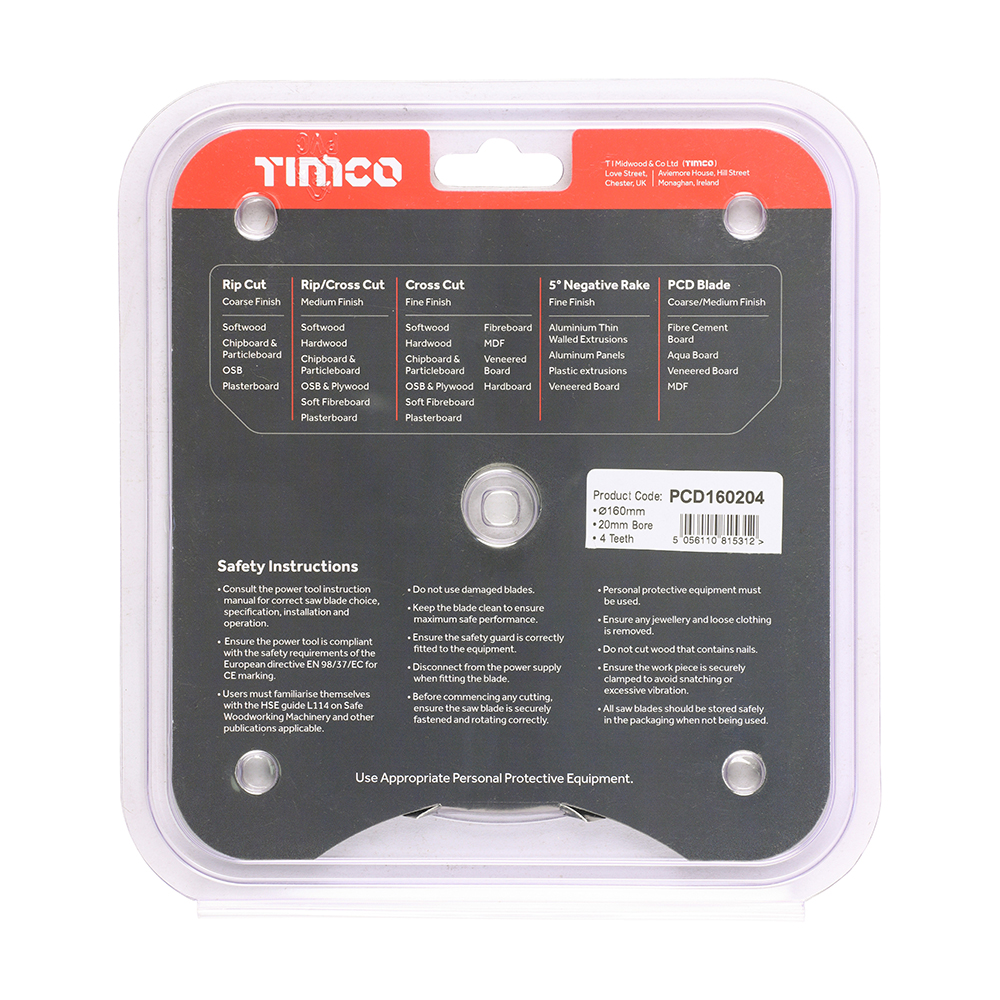 PCD Fibre Cement Saw Blade - Image 3