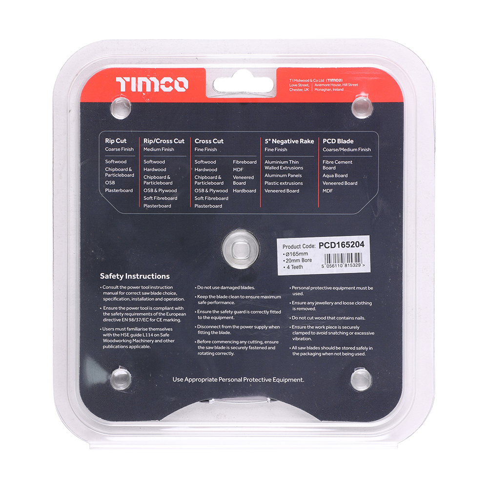 PCD Fibre Cement Saw Blade - Image 3