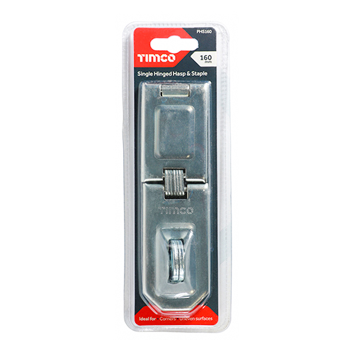 Single Hinged Hasp & Staple - Image 3