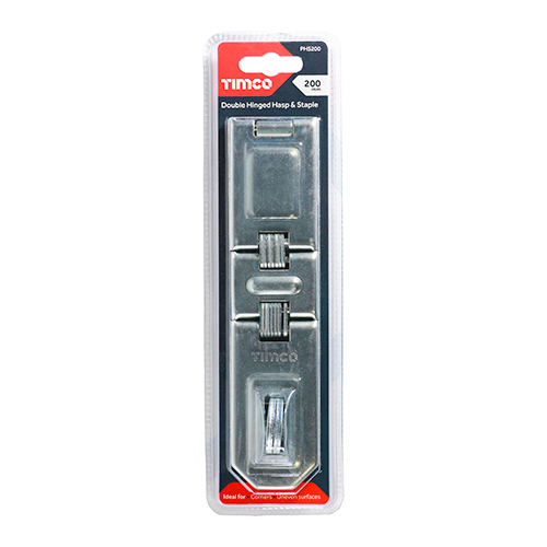 Double Hinged Hasp & Staple - Image 3
