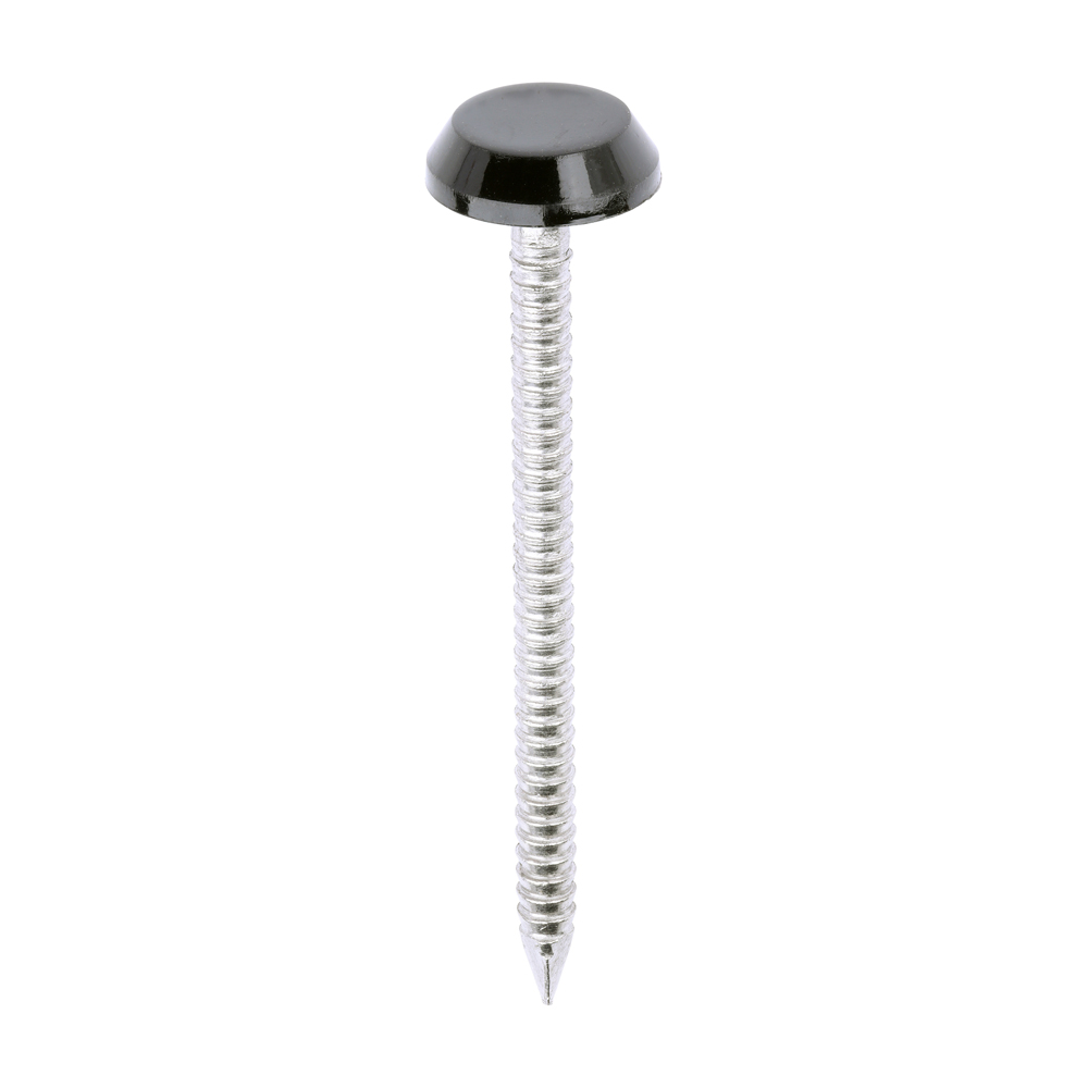 Polymer Headed Nail BLACK