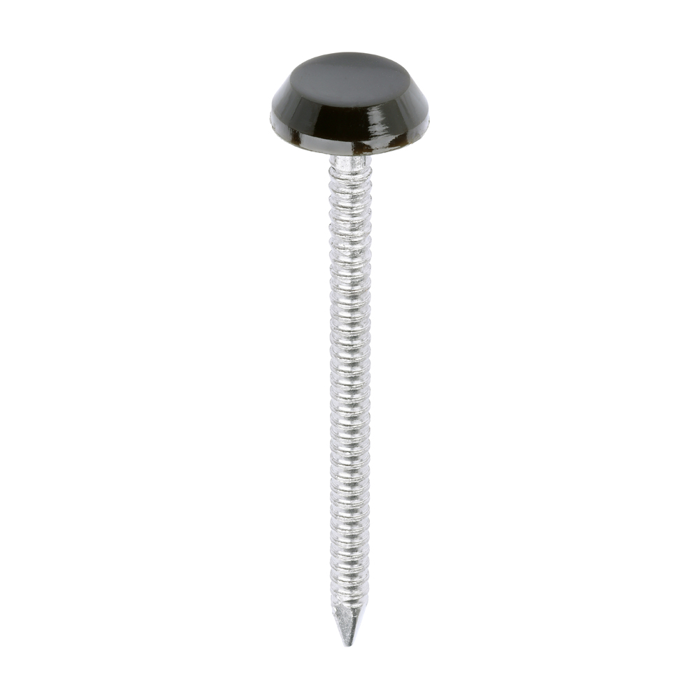 Polymer Headed Nail MAHOGANY