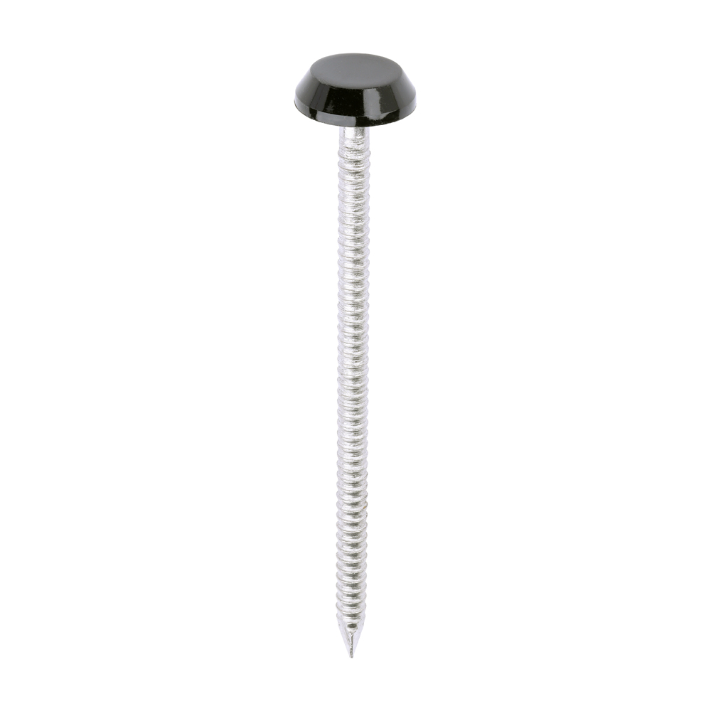 Polymer Headed Nail BLACK