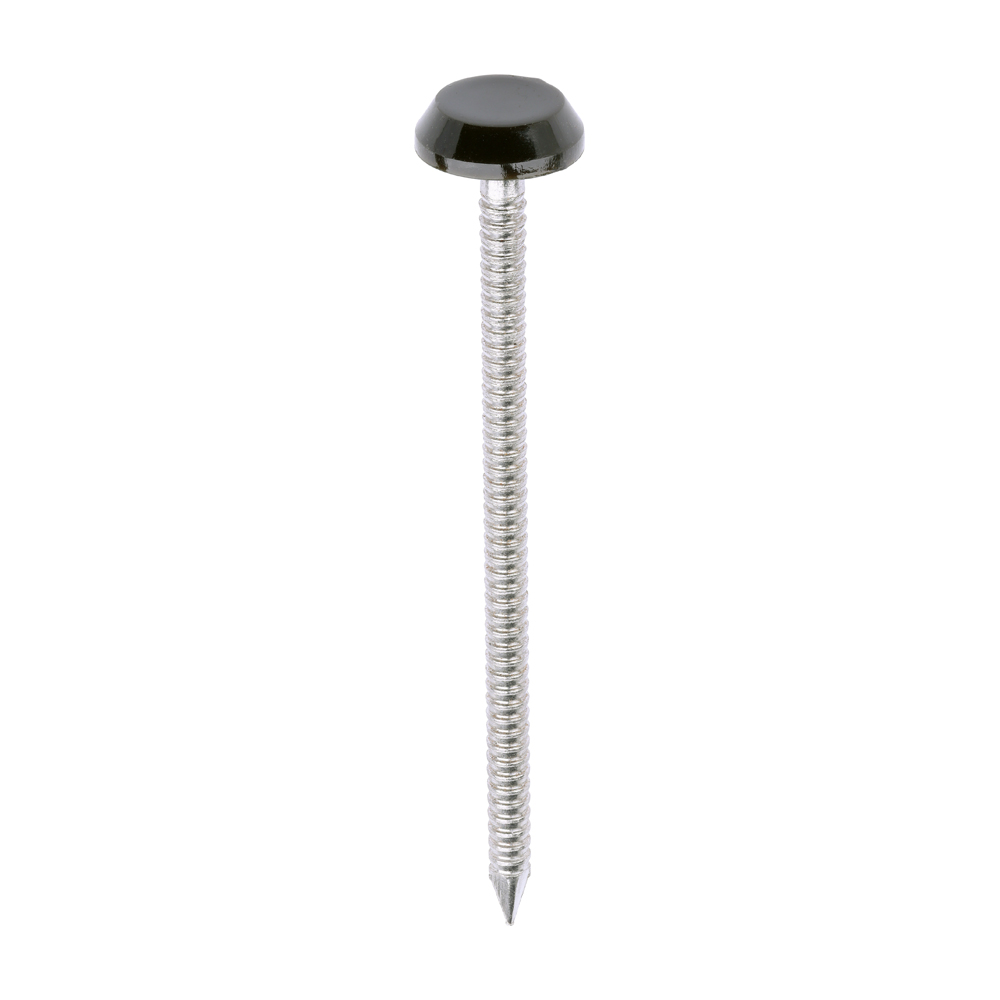 Polymer Headed Nail MAHOGANY