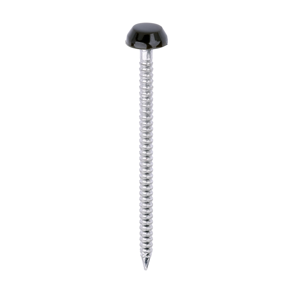 Polymer Headed Pin MAHOGANY - Image 1