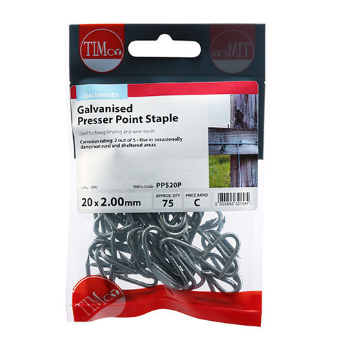 Presser Point Staple - Galv - Image 2