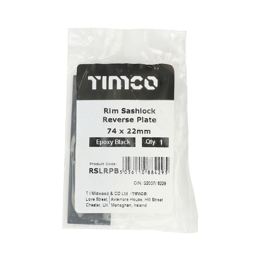 Rim Sash Reverse Plate Black - Image 2