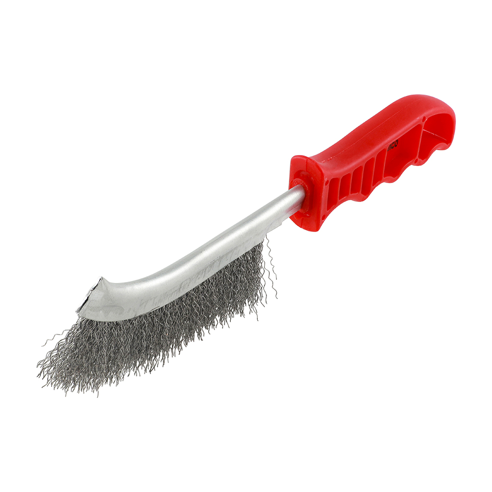 Red Handle Wire Brush Steel