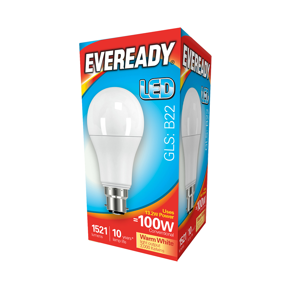 Eveready LED GLS B22 - Image 3