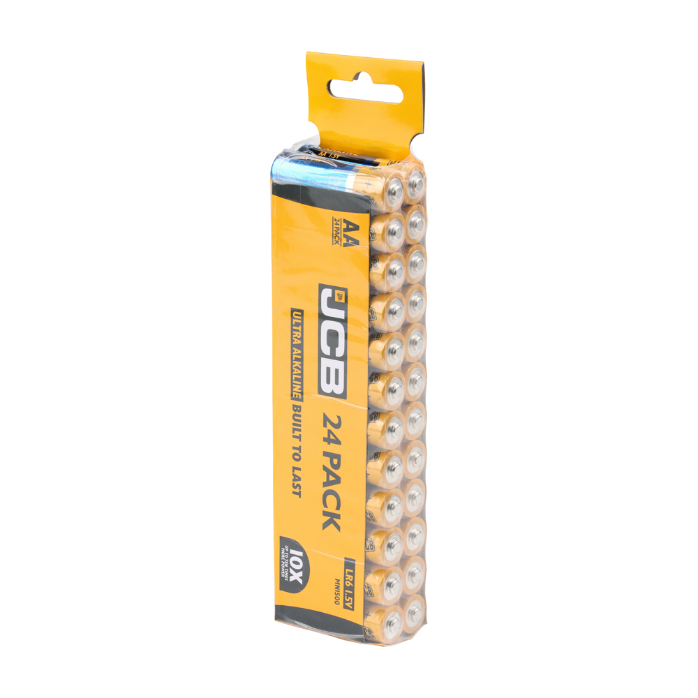 JCB Ultra Alkaline Batteries