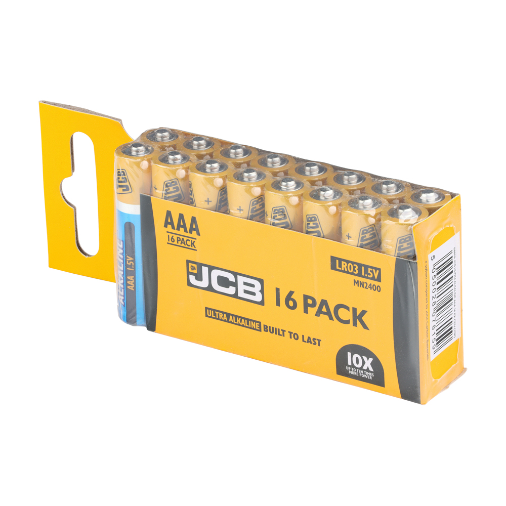 JCB Ultra Alkaline Batteries - Image 3