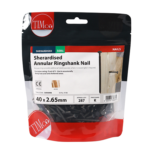 Annular Ringshank- Sherardised - Image 2