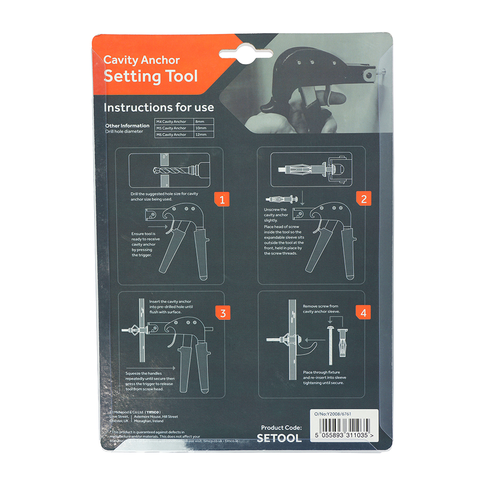 Cavity Anchor Setting Tool - Image 4