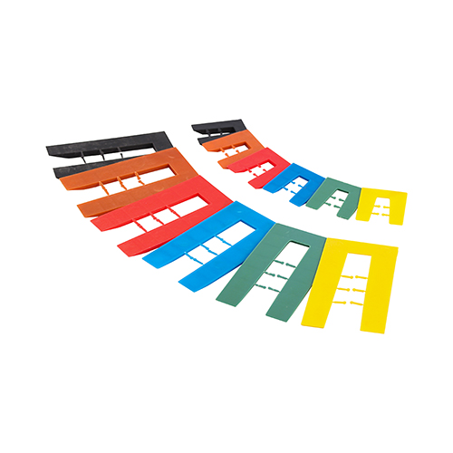 Assorted Horseshoe Shims Tub