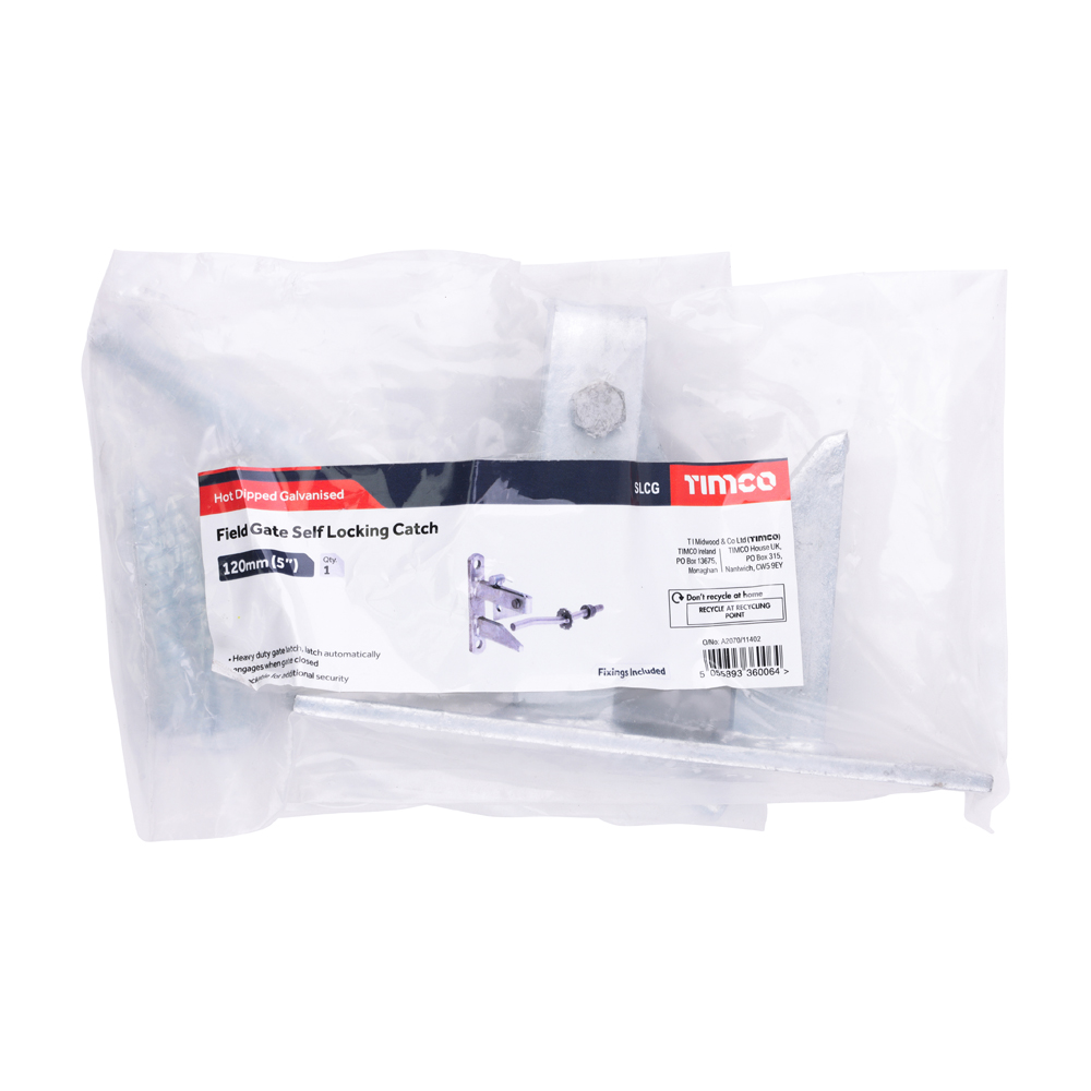 Self Locking Gate Catch HDG - Image 2