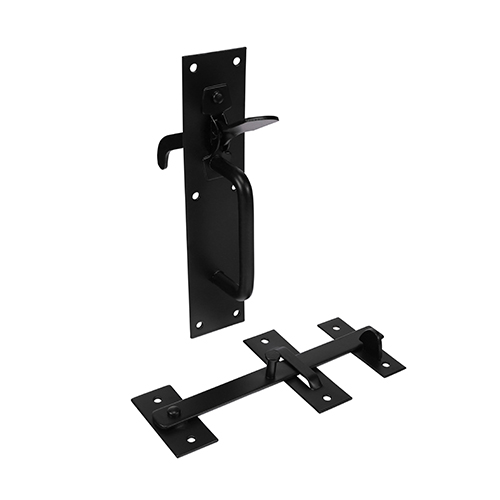 Medium Suffolk Latch Black