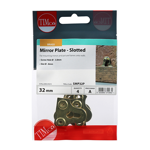 Mirror Plate - Slotted - Image 2
