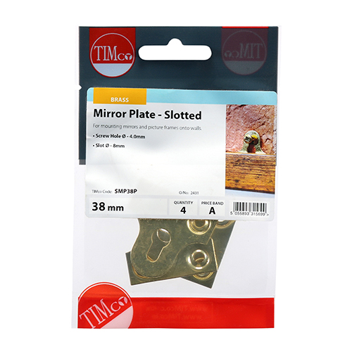 Mirror Plate - Slotted - Image 2