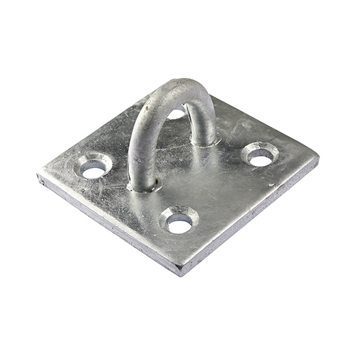 Staple on Plate HDG