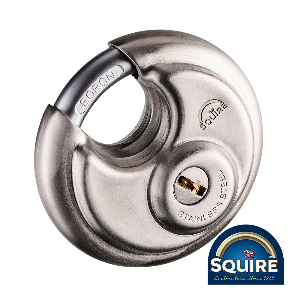 Stainless Steel Disc Padlock