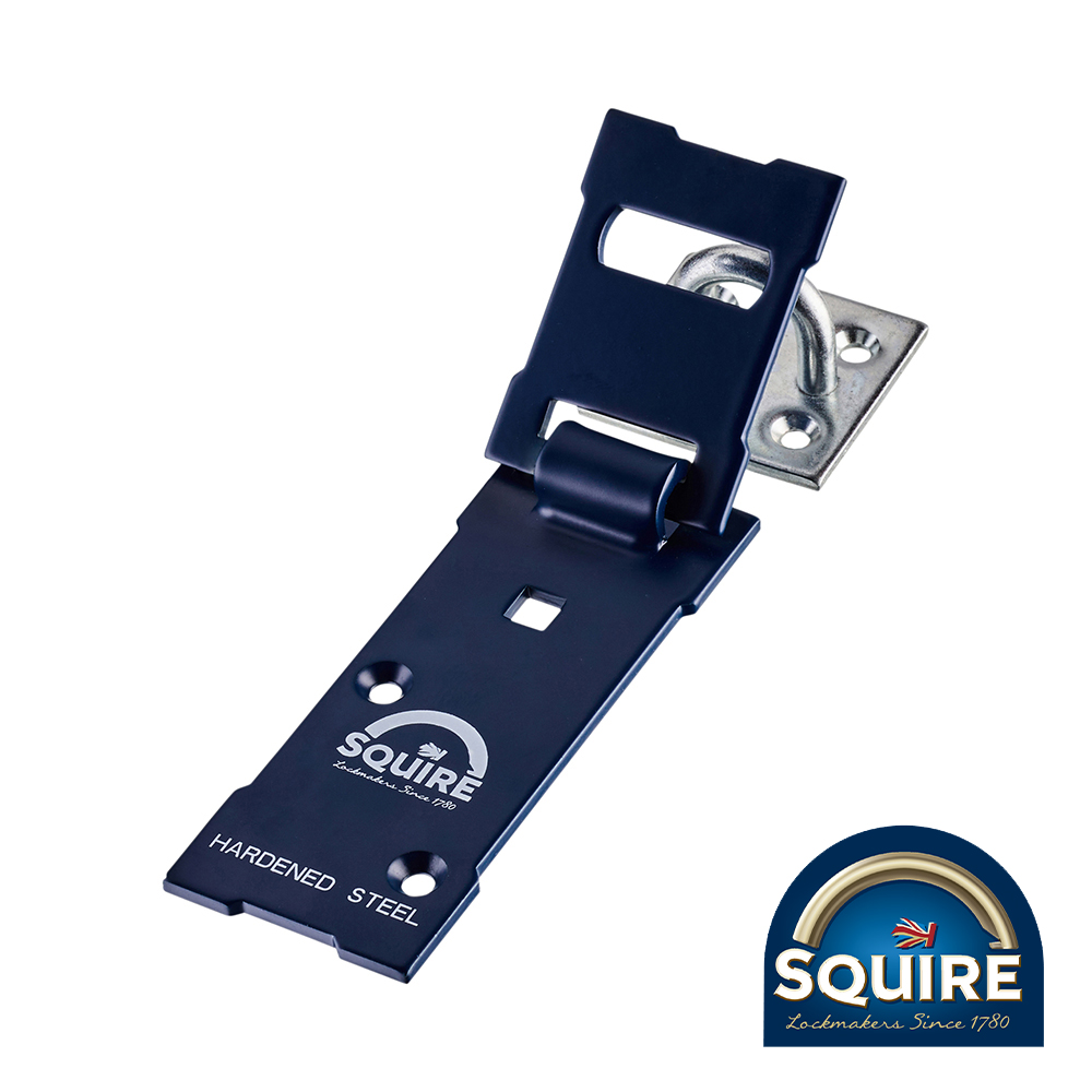 Hardened Clam Hasp and Staple