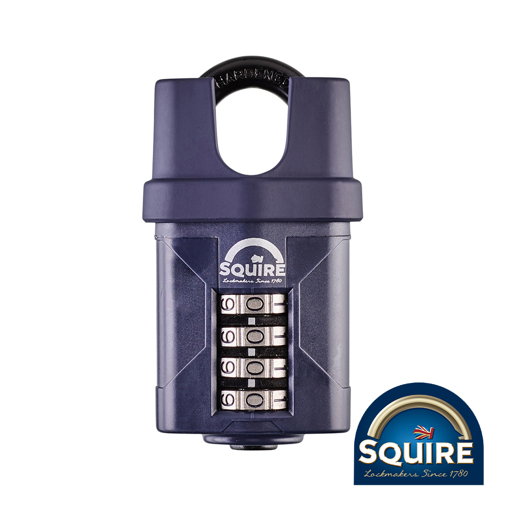 Combi Padlock Steel C/Shackle - Image 2