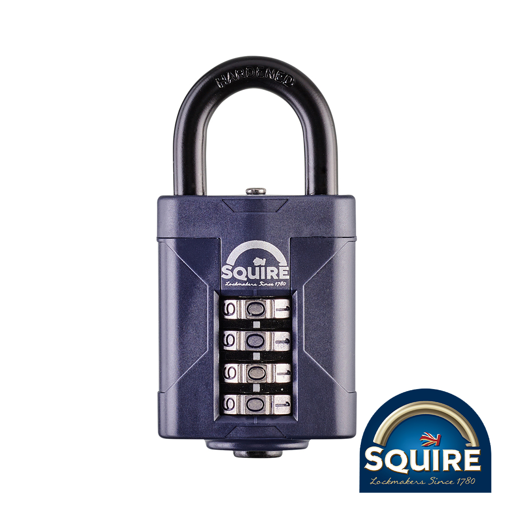 Combi Padlock Steel O/Shackle - Image 2