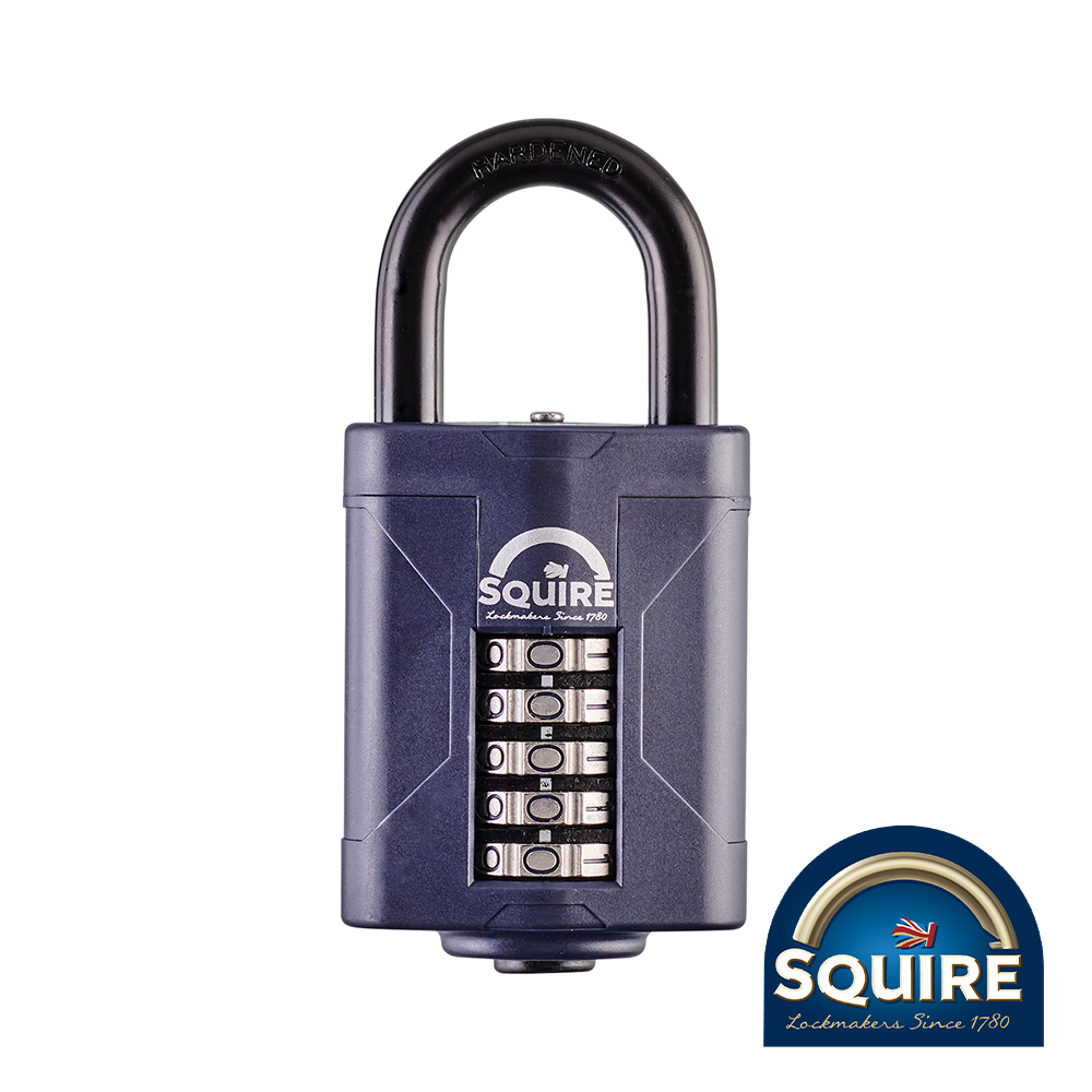 Combi Padlock Steel O/Shackle - Image 2