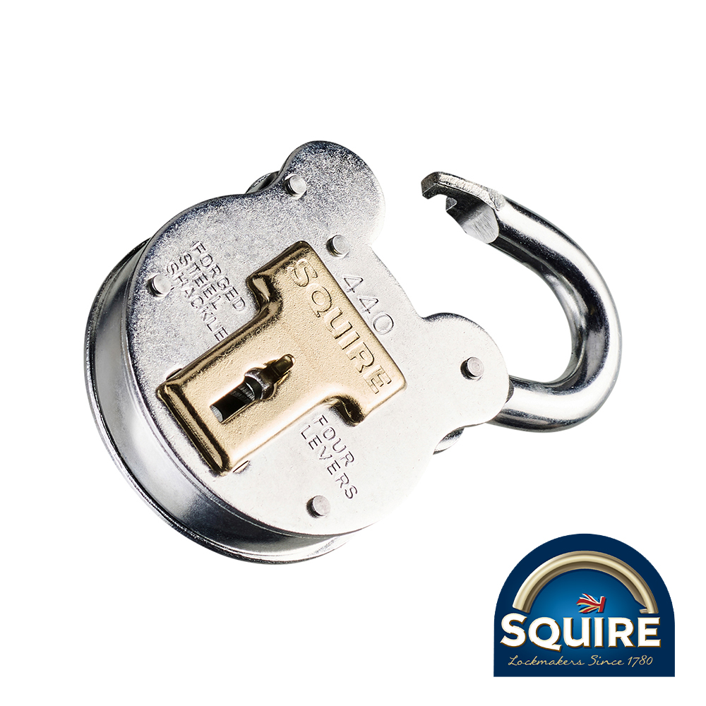 Old English 4 Lever Padlock - Image 3
