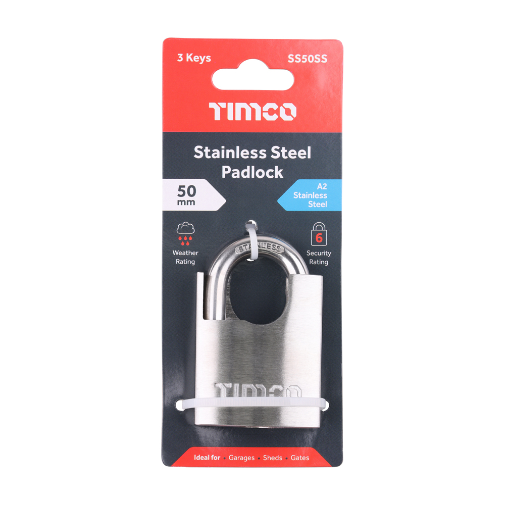 Stainless Steel Padlock - Image 2