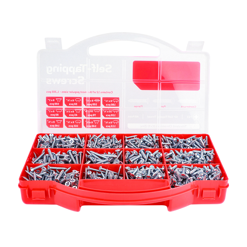 S/Tapping Screw MixedTray Zinc - Image 3