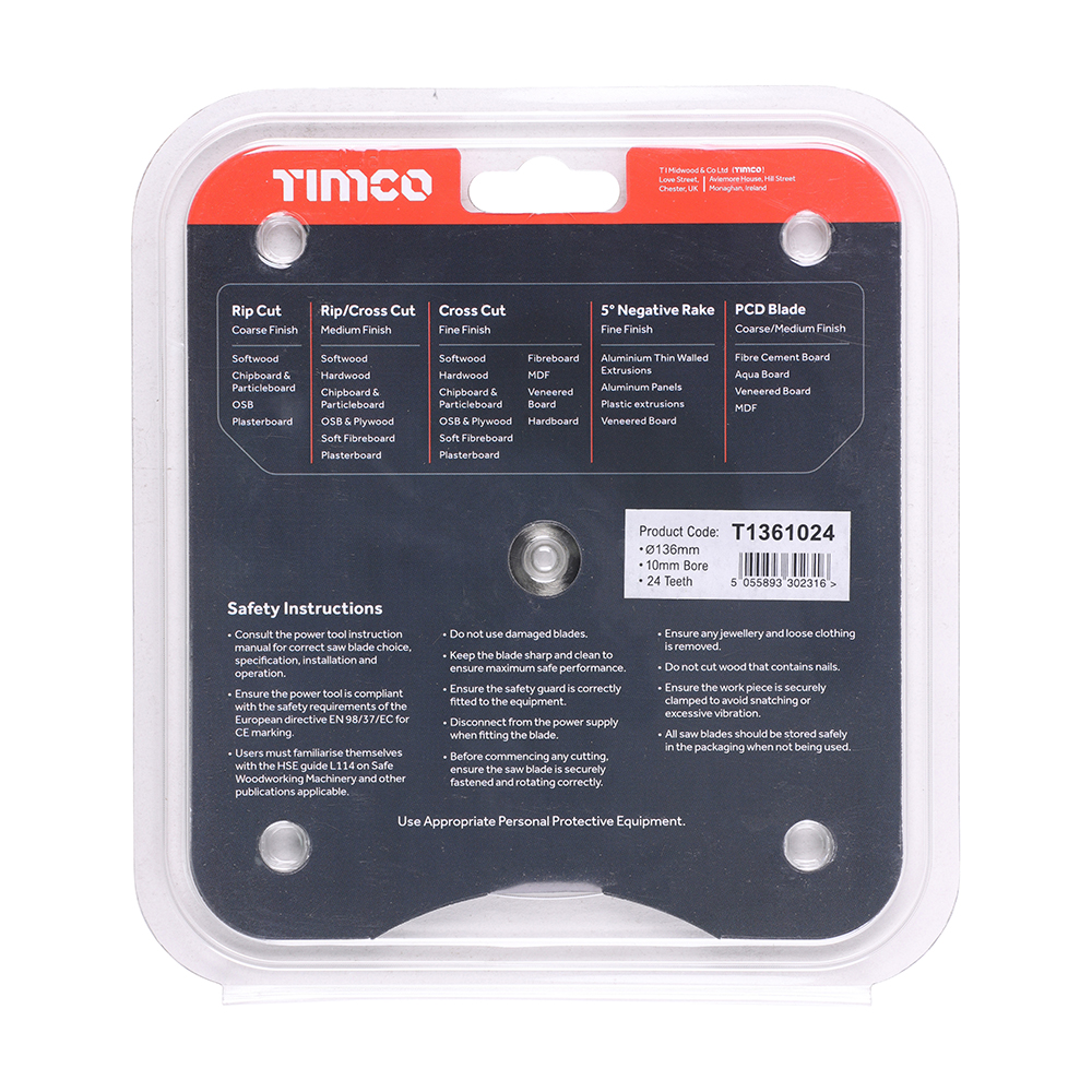TCT Cordless Trim Sawblades - Image 3