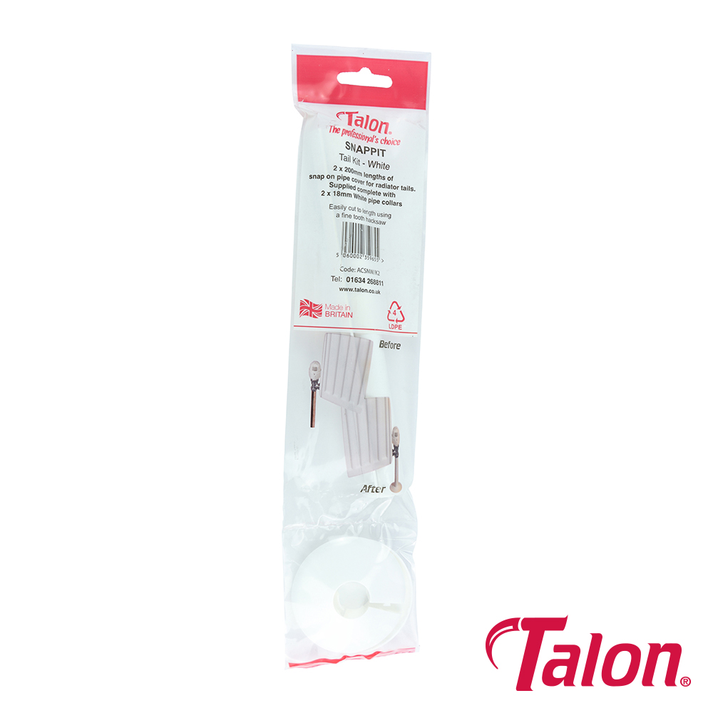 Snappit Tail Kit - White - Image 2