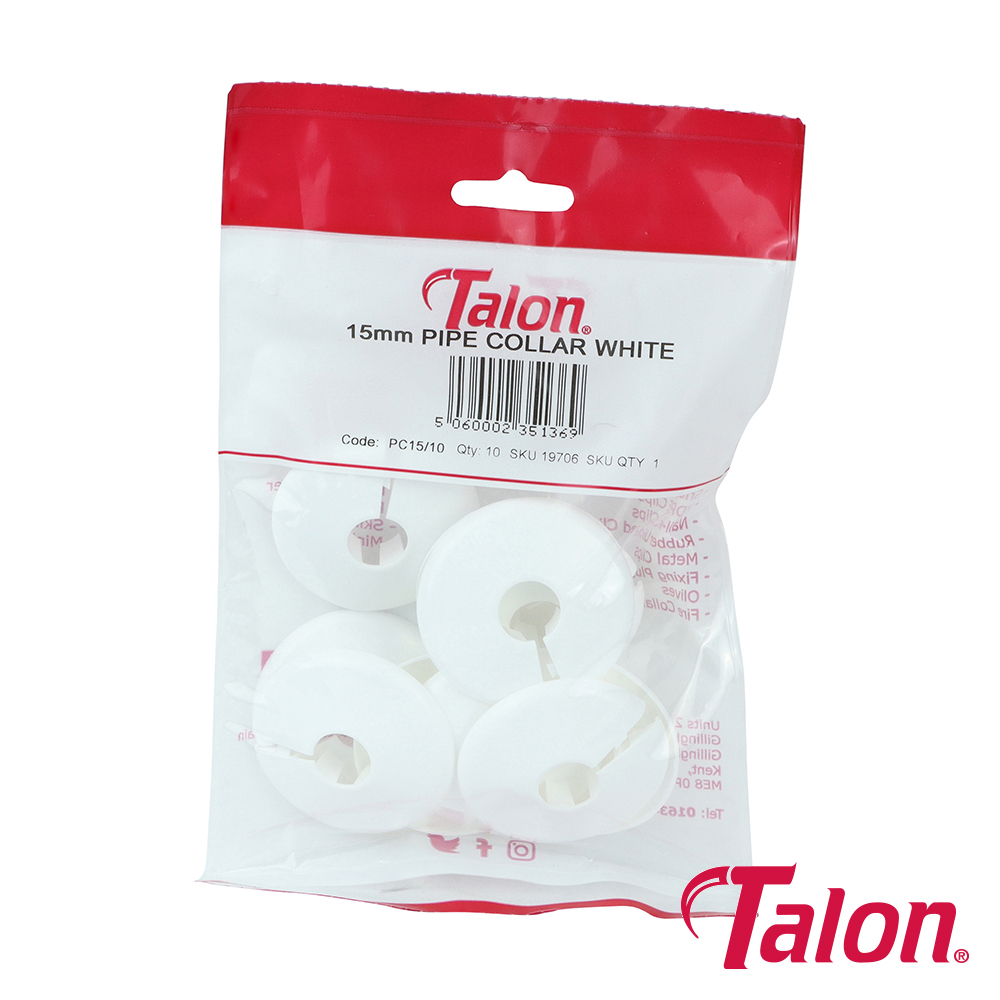 Pipe Collar - White - Image 2