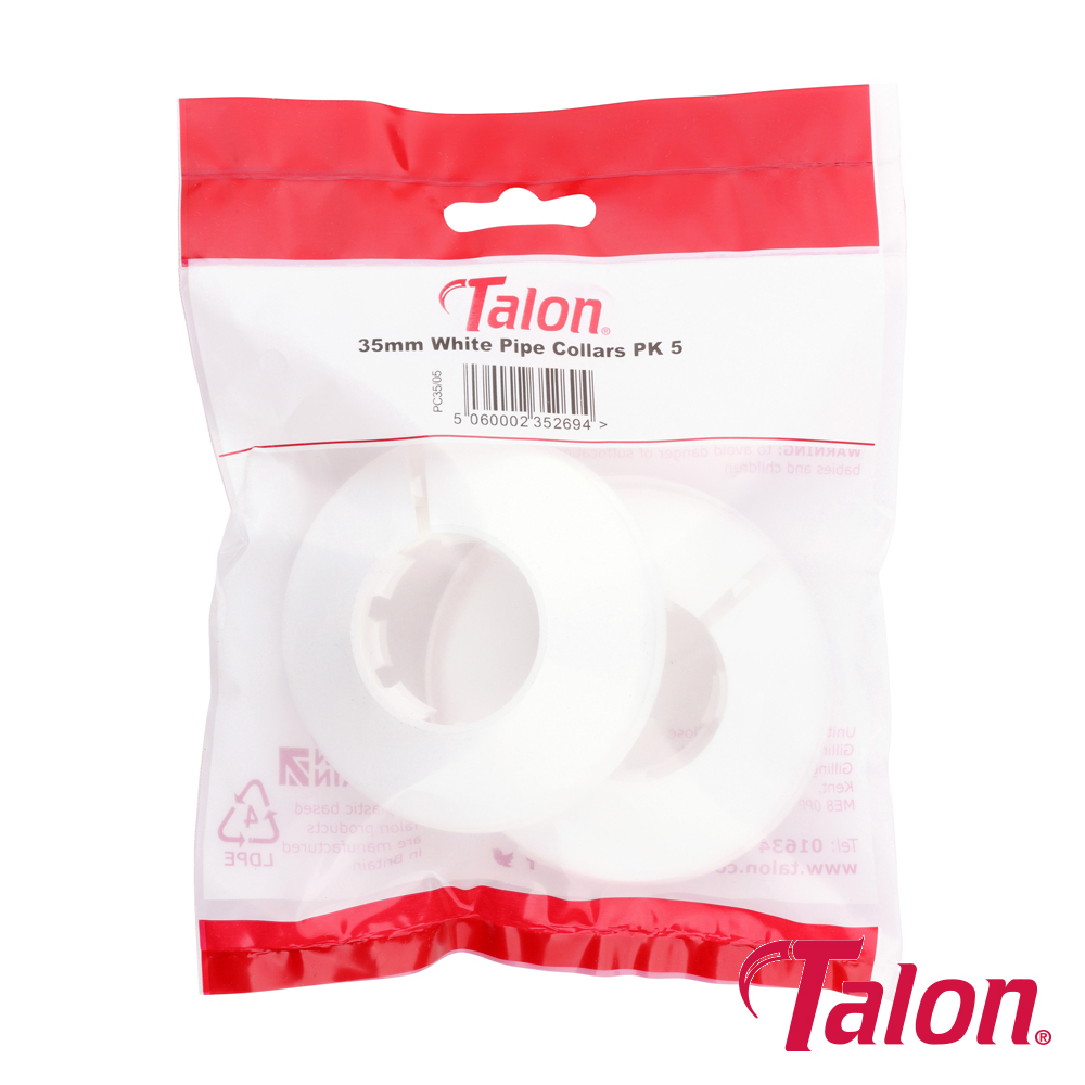 Pipe Collar - White - Image 2