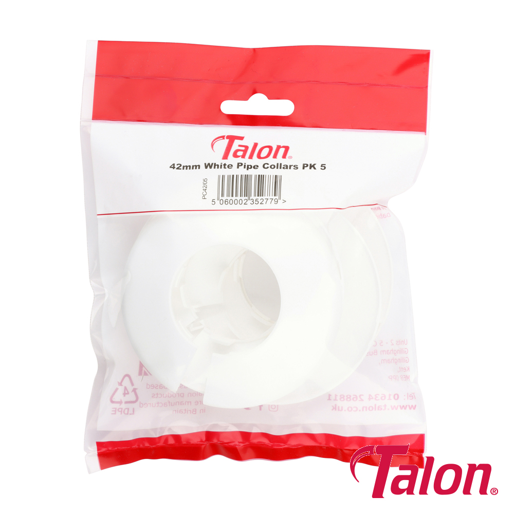 Pipe Collar - White - Image 2