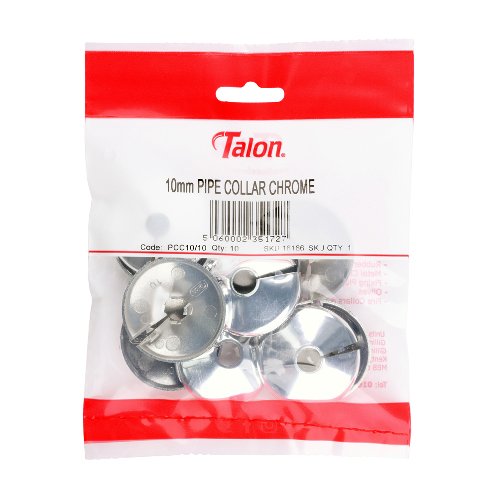 Pipe Collar - Chrome - Image 2