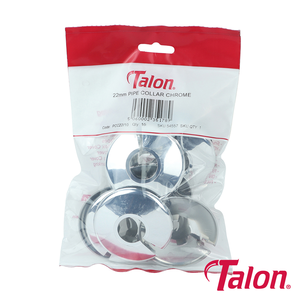 Pipe Collar - Chrome - Image 2