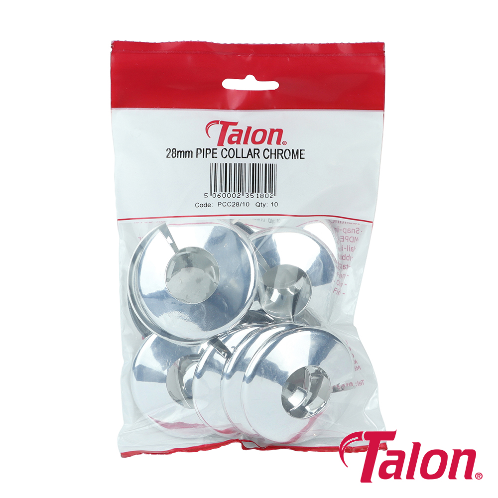 Pipe Collar - Chrome - Image 2