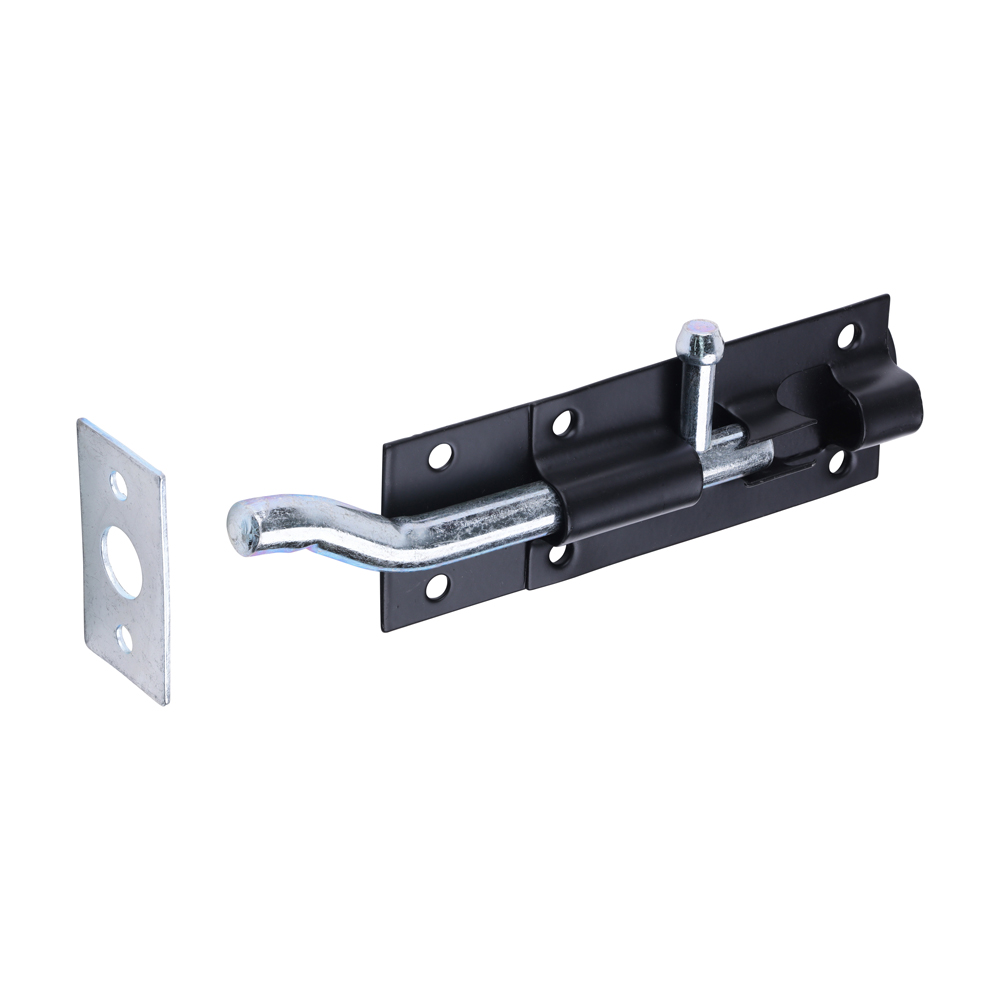 Necked Tower Bolt Black