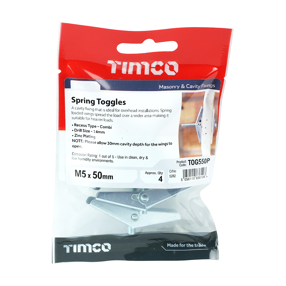 Spring Toggle - BZP - Image 2