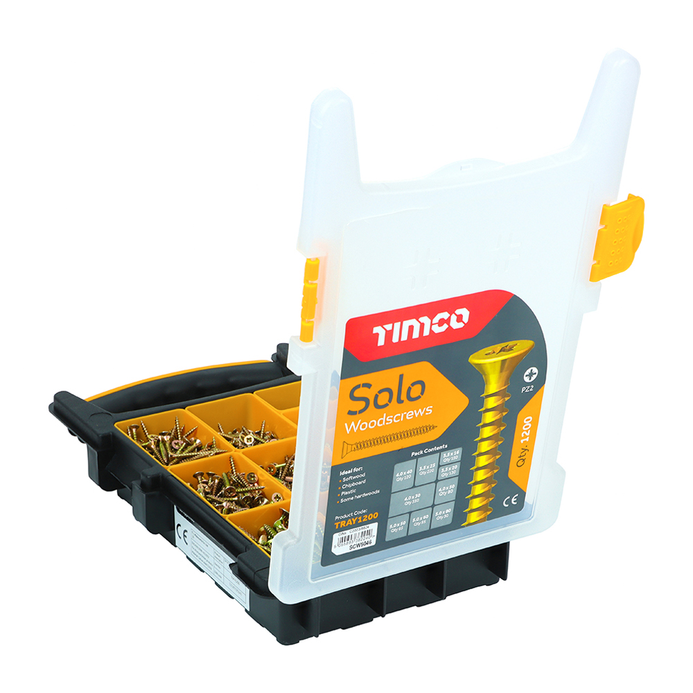 Solo Woodscrew Mixed Tray ZYP - Image 3