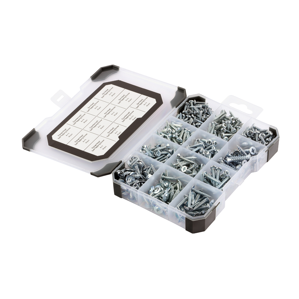 Mix Self-Tapping Screws Zinc
