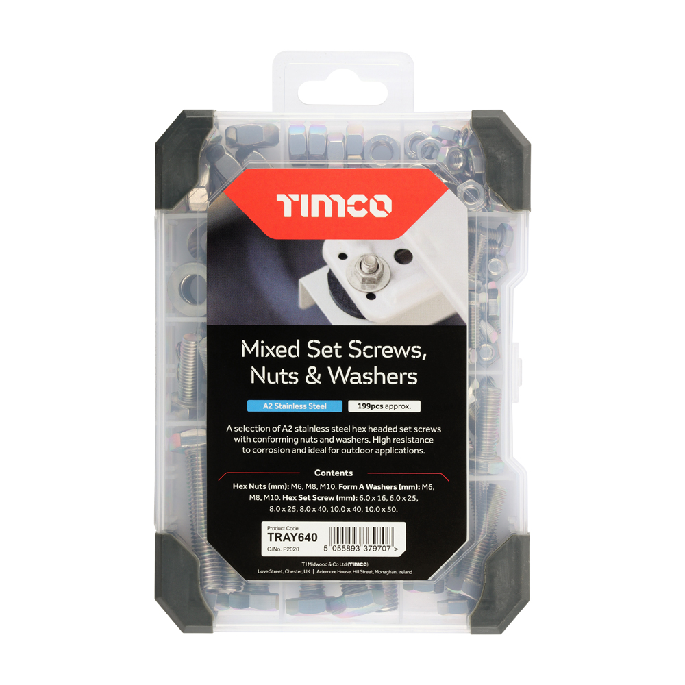 Mix Set Screws Nuts Washers SS - Image 2