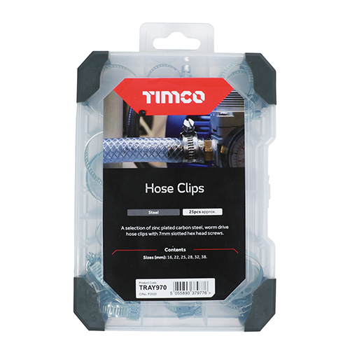 Mix Hose Clips Zinc - Image 2