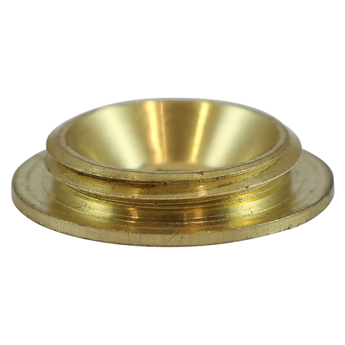 Threaded Screw Cap SAT Brass - Image 2