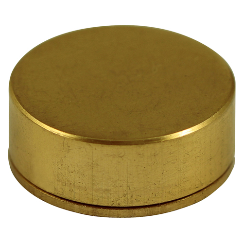 Threaded Screw Cap POL Brass