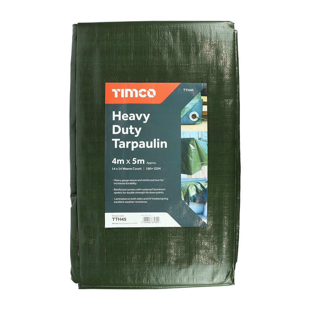 Heavy Duty Tarpaulin Green