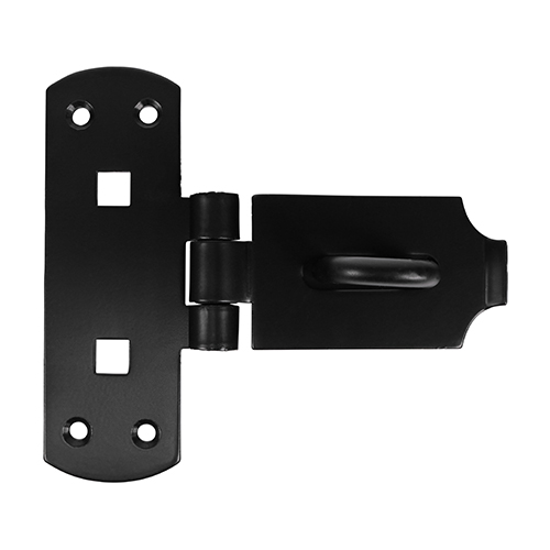 Heavy Vertical Hasp-Staple BLK