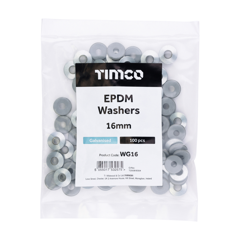 EPDM Galvanised Washer - Image 2